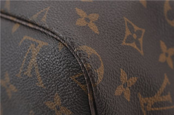 Authentic Louis Vuitton Monogram Neverfull GM Shoulder Tote Bag M40157 LV 8956E
