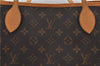 Authentic Louis Vuitton Monogram Neverfull GM Shoulder Tote Bag M40157 LV 8956E