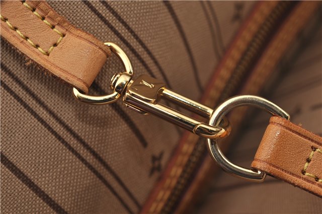 Authentic Louis Vuitton Monogram Neverfull GM Shoulder Tote Bag M40157 LV 8956E