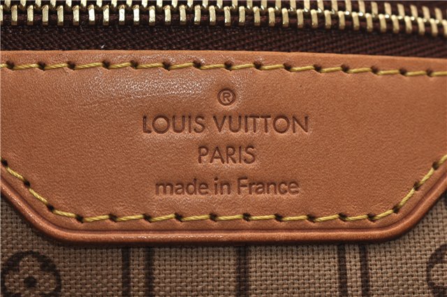 Authentic Louis Vuitton Monogram Neverfull GM Shoulder Tote Bag M40157 LV 8956E