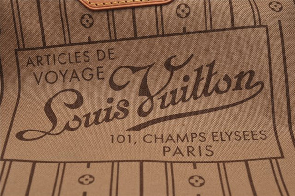 Authentic Louis Vuitton Monogram Neverfull GM Shoulder Tote Bag M40157 LV 8956E