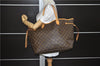 Authentic Louis Vuitton Monogram Neverfull GM Shoulder Tote Bag M40157 LV 8956E