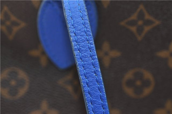 Auth Louis Vuitton Monogram Ikat Flower Neverfull GM Tote Bag M40875 Blue 9283E