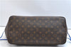 Auth Louis Vuitton Monogram Ikat Flower Neverfull GM Tote Bag M40875 Blue 9283E