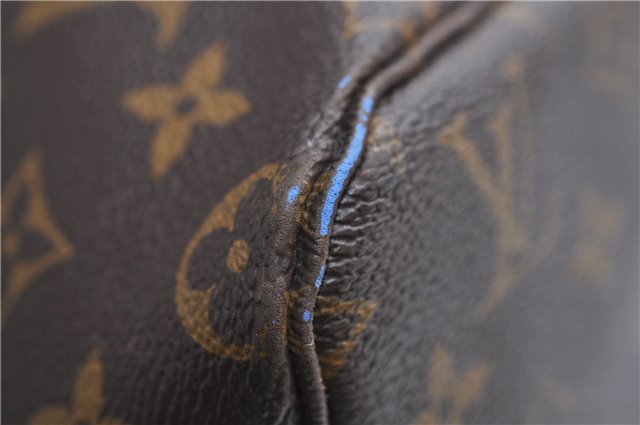 Auth Louis Vuitton Monogram Ikat Flower Neverfull GM Tote Bag M40875 Blue 9283E