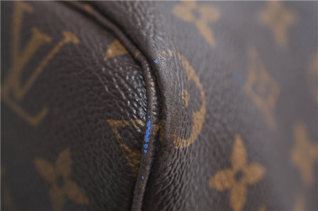 Auth Louis Vuitton Monogram Ikat Flower Neverfull GM Tote Bag M40875 Blue 9283E