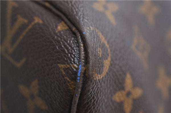 Auth Louis Vuitton Monogram Ikat Flower Neverfull GM Tote Bag M40875 Blue 9283E