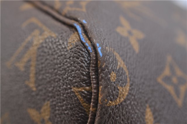 Auth Louis Vuitton Monogram Ikat Flower Neverfull GM Tote Bag M40875 Blue 9283E