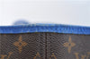 Auth Louis Vuitton Monogram Ikat Flower Neverfull GM Tote Bag M40875 Blue 9283E
