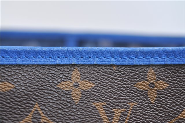 Auth Louis Vuitton Monogram Ikat Flower Neverfull GM Tote Bag M40875 Blue 9283E