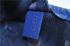 Auth Louis Vuitton Monogram Ikat Flower Neverfull GM Tote Bag M40875 Blue 9283E