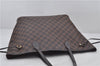 Authentic Louis Vuitton Damier Neverfull MM Shoulder Tote Bag N51105 LV 9338E
