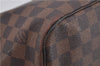 Authentic Louis Vuitton Damier Neverfull MM Shoulder Tote Bag N51105 LV 9338E