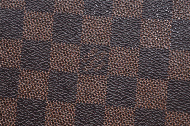 Authentic Louis Vuitton Damier Neverfull MM Shoulder Tote Bag N51105 LV 9338E