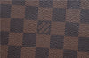 Authentic Louis Vuitton Damier Neverfull MM Shoulder Tote Bag N51105 LV 9338E