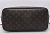 Authentic Louis Vuitton Monogram Neverfull MM Shoulder Tote Bag M40156 LV 9344E