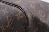 Authentic Louis Vuitton Monogram Neverfull MM Shoulder Tote Bag M40156 LV 9344E