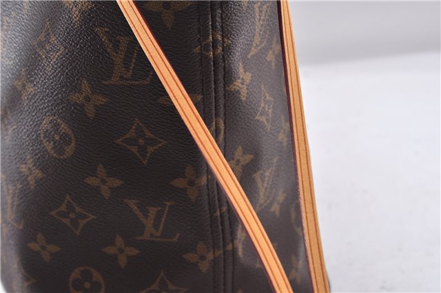 Authentic Louis Vuitton Monogram Neverfull MM Shoulder Tote Bag M40156 LV 9344E