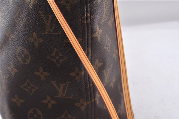 Authentic Louis Vuitton Monogram Neverfull MM Shoulder Tote Bag M40156 LV 9344E