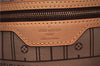 Authentic Louis Vuitton Monogram Neverfull MM Shoulder Tote Bag M40156 LV 9344E