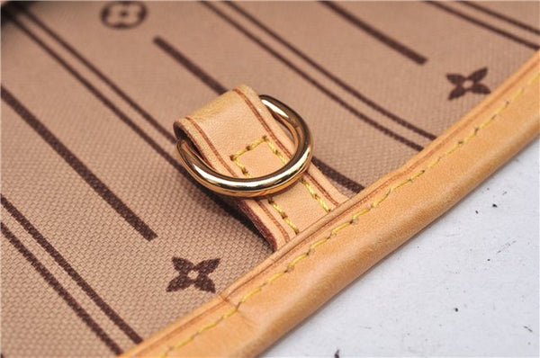 Authentic Louis Vuitton Monogram Neverfull MM Shoulder Tote Bag M40156 LV 9344E