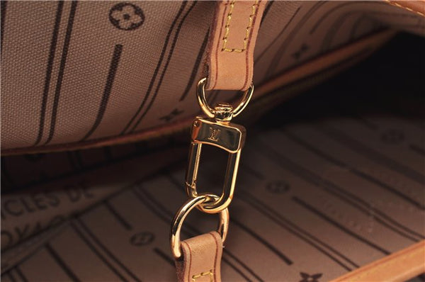 Authentic Louis Vuitton Monogram Neverfull MM Shoulder Tote Bag M40156 LV 9344E