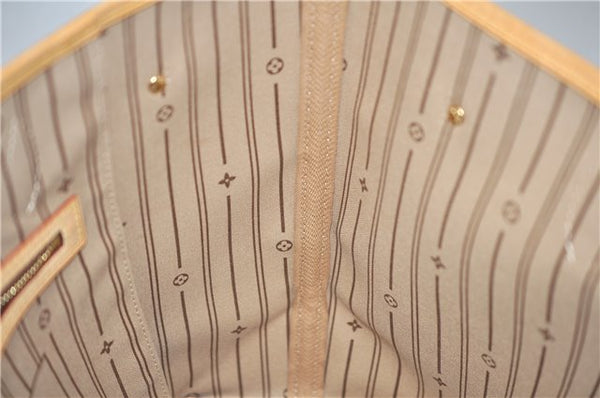 Authentic Louis Vuitton Monogram Neverfull MM Shoulder Tote Bag M40156 LV 9344E