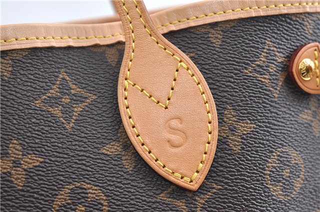 Authentic Louis Vuitton Monogram Neverfull PM Tote Bag Pink M41245 LV 9376E