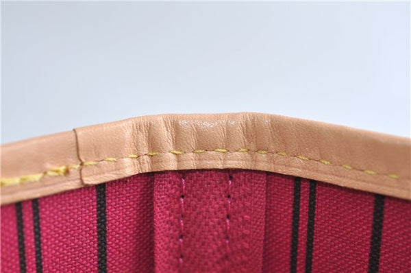 Authentic Louis Vuitton Monogram Neverfull PM Tote Bag Pink M41245 LV 9376E