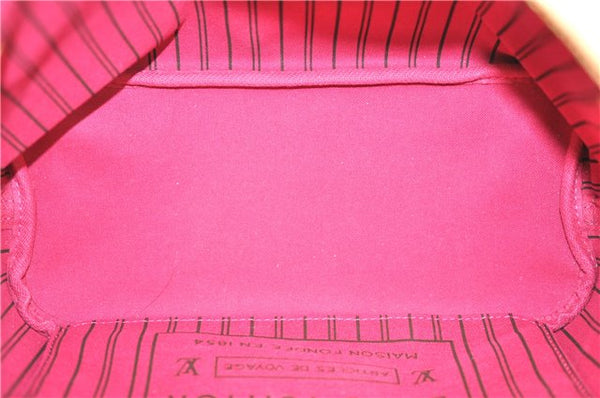 Authentic Louis Vuitton Monogram Neverfull PM Tote Bag Pink M41245 LV 9376E