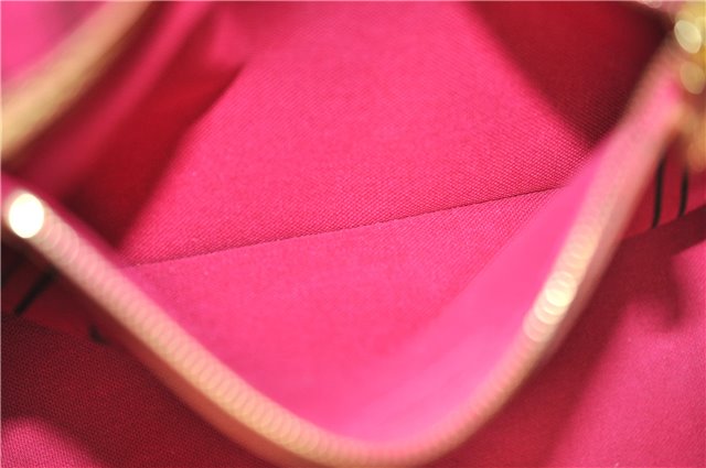 Authentic Louis Vuitton Monogram Neverfull PM Tote Bag Pink M41245 LV 9376E