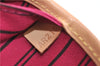 Authentic Louis Vuitton Monogram Neverfull PM Tote Bag Pink M41245 LV 9376E