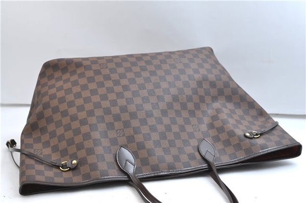 Authentic Louis Vuitton Damier Neverfull GM Shoulder Tote Bag N51106 LV 9387E
