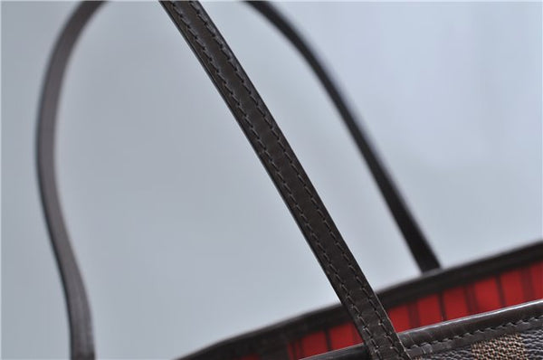 Authentic Louis Vuitton Damier Neverfull GM Shoulder Tote Bag N51106 LV 9387E