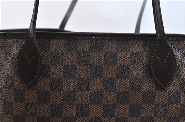Authentic Louis Vuitton Damier Neverfull GM Shoulder Tote Bag N51106 LV 9387E