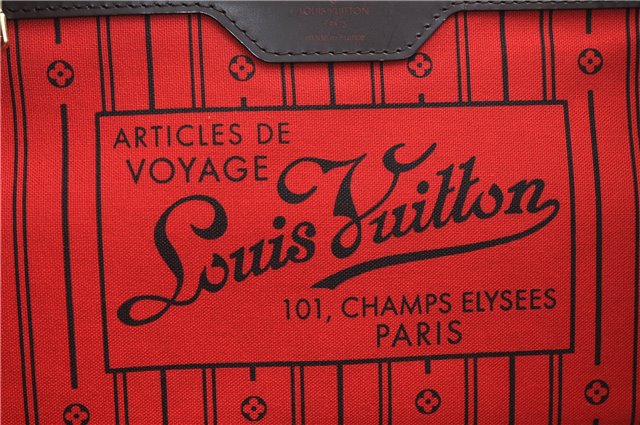 Authentic Louis Vuitton Damier Neverfull GM Shoulder Tote Bag N51106 LV 9387E