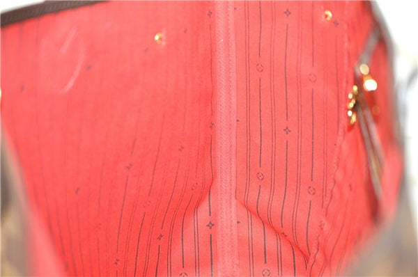 Authentic Louis Vuitton Damier Neverfull GM Shoulder Tote Bag N51106 LV 9387E