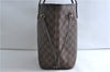 Authentic Louis Vuitton Damier Neverfull MM Shoulder Tote Bag N51105 LV 9390E