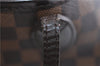 Authentic Louis Vuitton Damier Neverfull MM Shoulder Tote Bag N51105 LV 9390E
