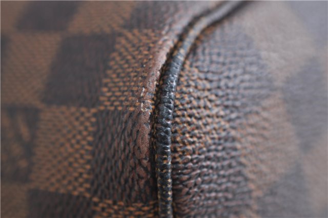 Authentic Louis Vuitton Damier Neverfull MM Shoulder Tote Bag N51105 LV 9390E