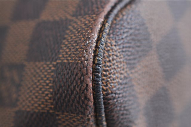 Authentic Louis Vuitton Damier Neverfull MM Shoulder Tote Bag N51105 LV 9390E