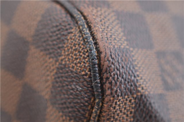 Authentic Louis Vuitton Damier Neverfull MM Shoulder Tote Bag N51105 LV 9390E