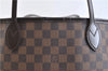Authentic Louis Vuitton Damier Neverfull MM Shoulder Tote Bag N51105 LV 9390E