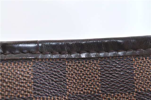 Authentic Louis Vuitton Damier Neverfull MM Shoulder Tote Bag N51105 LV 9390E