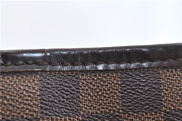 Authentic Louis Vuitton Damier Neverfull MM Shoulder Tote Bag N51105 LV 9390E