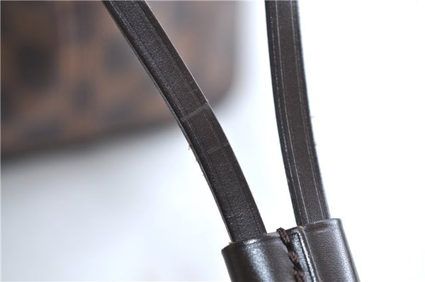 Authentic Louis Vuitton Damier Neverfull MM Shoulder Tote Bag N51105 LV 9390E