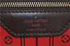 Authentic Louis Vuitton Damier Neverfull MM Shoulder Tote Bag N51105 LV 9390E