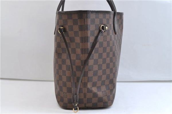 Authentic Louis Vuitton Damier Neverfull MM Shoulder Tote Bag N41358 LV 9392E