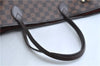 Authentic Louis Vuitton Damier Neverfull MM Shoulder Tote Bag N41358 LV 9392E