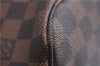 Authentic Louis Vuitton Damier Neverfull MM Shoulder Tote Bag N41358 LV 9392E